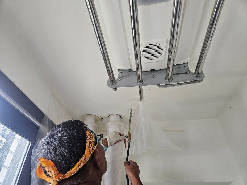 가양동 변기막힘 작업 전 모습